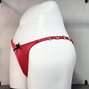 2024 LOVE LOVE Diamond botton mutandine da donna slip in seta di ghiaccio - Product Image 3