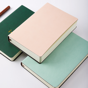 สมุดโน้ต A5ปกแข็งประจำปีแบบหนังนิ่มหนาพิเศษใช้ซ้ำได้สมุดเปล่า - Product Image 2