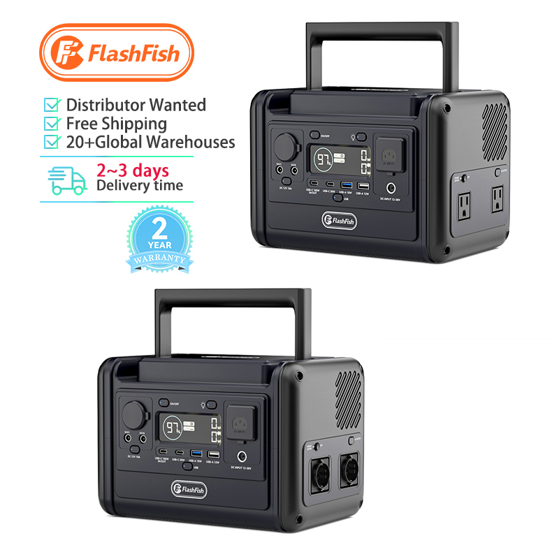Flashfish Быстрая зарядка 110 В 220 В 300 Вт мини портативные походные генераторы Lifepo4 Солнечная Мобильная электростанция