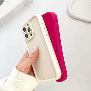 DIY Pure Color for 17/16/15 PRO Max <b>XR</b>/XS Sports Design TPU+PC Shockproof Astronaut Sublimation Blank Full Protection Case - Product Image 2