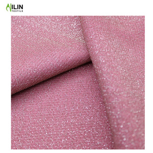 <span class=keywords><strong>Tissu</strong></span> interlock tricoté en polyester 100% de haute qualité avec fil métallique pour robe de soirée - Product Image 3
