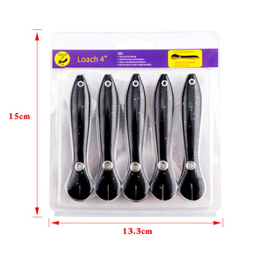 5 couleurs leurre <span class=keywords><strong>de</strong></span> pêche souple ensemble d'appâts artificiels Loach Gel <span class=keywords><strong>de</strong></span> silice appât Options <span class=keywords><strong>de</strong></span> couleur Rock Golden Ocean Beach - Product Image 5