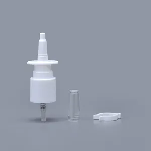 Custom white 18/410 20/410 plastic pp nose medical fine mist nasal spray pump