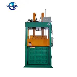 Environmental Protection Vertical Compression Baler Compression Bagging Machine Used plastic Bottle Packaging Equipment