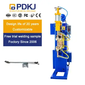 PDKJ offers many discounts on direct sales, and the vertical mid frequency spot welding machine can firmly weld automotive parts