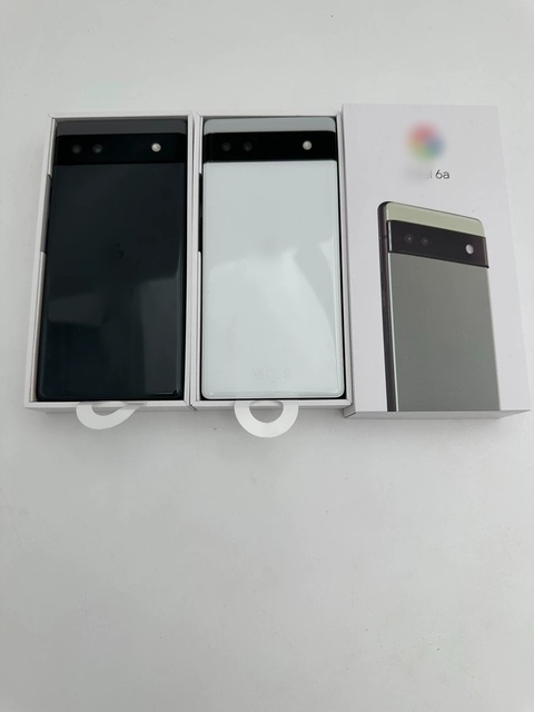 Wholesale Goog//le 6a 5G Octa Core Smartphone 6.1" OLED 6GB 128GB 12MP Dual Camera CDMA LTE IP67 Factory Unlocked Spanish/French