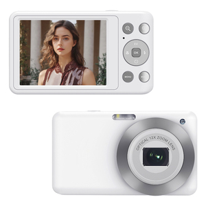 Appareil photo numérique de poche esthétique 64MP 4K pour vlog vidéo, zoom optique 12x, pour la création de contenu sur les réseaux sociaux et l'enregistrement quotidien - Product Image 6