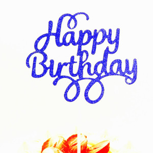 Decorazione per <span class=keywords><strong>Torta</strong></span> di <span class=keywords><strong>Compleanno</strong></span> con Glitter Colorati, Topper per Cupcake <span class=keywords><strong>e</strong></span> Dessert per Feste di <span class=keywords><strong>Compleanno</strong></span> - Product Image 4