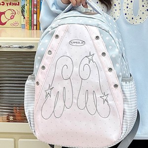 Japanese style ins creative niche simple versatile durable <b>large</b> capacity fresh cute wings high-appearance <b>backpack</b> - Product Image 4