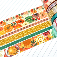 Ruban adhésif washi coloré au design de dessins animés avec un fabricant professionnel, ensemble de rubans adhésifs washi vintage