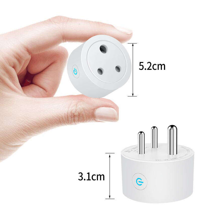 HONPNK Factory Tuya Remote Timer Indian Standard Small South African 16A Smart Remote Control Socket WiFi Smart Socket