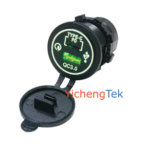 Sạc nhanh 48W hai cổng 12-24V, cổng <span class=keywords><strong>USB</strong></span> Type-A QC3.0 18W, cổng <span class=keywords><strong>USB</strong></span> Type-C PD 30W - Product Image 3