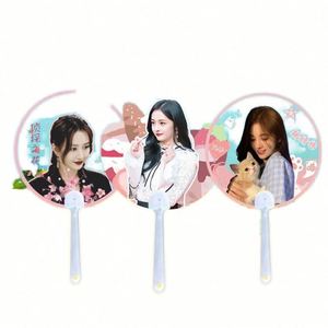 Abanico Plegable de PVC Personalizado para Comercio Exterior, Regalo Promocional con Temática de Estrellas, Personajes de Anime y Ídolos de Kpop - Product Image 1