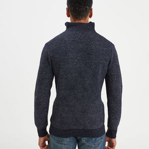 Suéter Cardigan con Cuello Camionero Acanalado para Hombre, Transpirable, Ligero, Aislante, Estilo Informal para el Trabajo, Fines de Semana y Salidas - Product Image 3