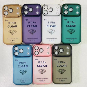 Coques de téléphone transparentes de luxe en TPU chromé avec protection d'objectif en PET pour OnePlus <span class=keywords><strong>Nord</strong></span> CE5 5 5G CE4 CE3 ACE5 Ultra ACE Pro 13 - Product Image 6