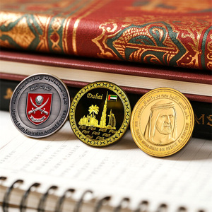 Monedas de Metal con emblema del Día Nacional DE LOS Emiratos Árabes Unidos personalizadas rápidamente con retrato de Jeque, medallas conmemorativas de recuerdo para símbolo Cultural - Product Image 4