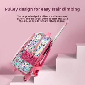 <span class=keywords><strong>Mochila</strong></span> Escolar Infantil de Gran Capacidad con Diseño de Dibujos Animados en 3D, Juego de Tres Piezas con Estuche para Lápices y Lonchera - Product Image 3