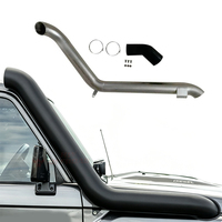 Snorkel de Acero Inoxidable de 4 Pulgadas para Toyota Land Cruiser Serie LC70 LC76 LC78 LC79 2007+, Tubo de Admisión de Aire, Manguera de Admisión