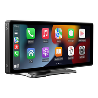 Nueva Radio Multimedia para coche de 10 pulgadas, CarPlay inalámbrico portátil y Android, reproductor de vídeo automático, pantalla táctil, sistema de Audio DVD, reproductor MP5