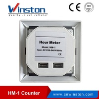 Compteur d'heures numérique Winston HM-1 AC24V AC110V AC220V~240V