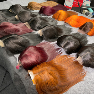 Super Qualité Vietnamien Remy Fermeture Bob Perruques Cheveux Humains Os Perruque Droite 2X6 Fermeture Perruques Couleur Foncé pour Femme Noire - Product Image 3