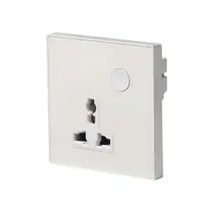 Universal Wall Power New Design 13A Multi Smart Wall Socket WIFI Control Socket