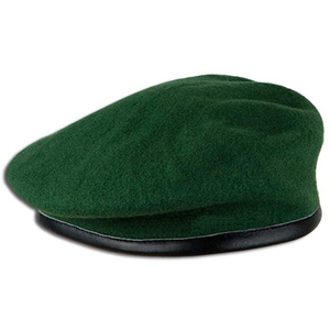 Forro rojo sombrero hombres mujeres negro verde liso sombrero moda logotipo personalizado alta calidad 100 lana personalizado táctico suave <span class=keywords><strong>boina</strong></span> francesa - Product Image 1