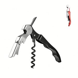 Tire-bouchon décapsuleur professionnel en acier inoxydable en forme de hippocampe pour serveur, vente en gros - Product Image 1