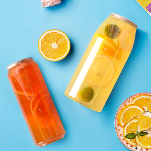 Trong Kho Pet Nhựa Dễ Dàng Mở Lata De Bebida Nước Trái Cây Có Thể 250Ml 330Ml 500Ml 650Ml 700Ml Chai Nước Giải Khát Pet Soda Lon Với Nắp - Product Image 3