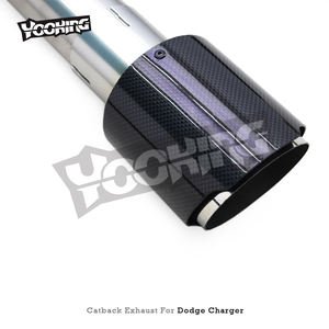 Silencieux Catback personnalisé à son amélioré pour <span class=keywords><strong>Dodge</strong></span> <span class=keywords><strong>Charger</strong></span> <span class=keywords><strong>V6</strong></span> 3.6L 2012-2019 Tuyaux en acier inoxydable Système d'échappement Valvetronic - Product Image 5