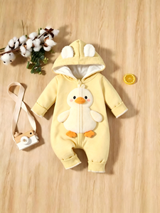Nieuwe baby winter romper - Merkdesign, lange mouwen, baby onesie - Product Image 6