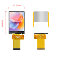 Modul Sentuh LCD TFT MCU 2.4 Inci 240*320 IPS 37Pin ST7789 ILI9341 Layar Tampilan LCD dengan Panel Layar Sentuh Kapasitif FT6336U