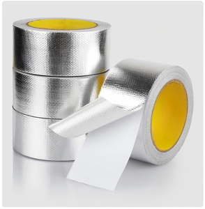 Toile en fibre de verre enduite de papier aluminium, écologique, résistante au feu R3.8, pour isolation et barrière contre l'humidité - Product Image 3