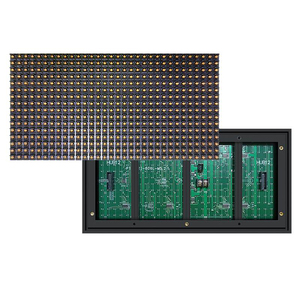 Mô-đun Led P10 Ngoài Trời Ổ Điện Áp Không Đổi Màn Hình Quảng Cáo Kỹ Thuật Số Mô-đun Led Màu Vàng Dip P10 Hiển Thị CHÀO MỪNG - Product Image 1