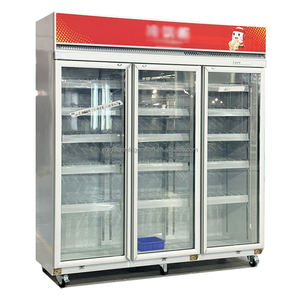 Réfrigérateur vitrine vertical pour boissons de qualité supérieure COLDSTAR, congélateur, refroidisseur, 1800L, 3 portes - Product Image 4