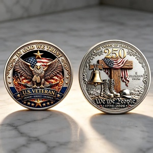 <span class=keywords><strong>Pièce</strong></span> commémorative Aigle américain et drapeau américain - <span class=keywords><strong>Pièce</strong></span> <span class=keywords><strong>de</strong></span> <span class=keywords><strong>collection</strong></span> en métal - Product Image 6