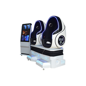 Cinéma à chaise œuf 9DVR à pièces Skyfun pour intérieur avec deux sièges pour utilisation publique dans les centres commerciaux - Product Image 6