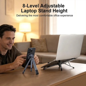 Creative Portable Aluminum Alloy Laptop <b>Stand</b> Cool Lazy <b>Tablet</b> PC <b>Stand</b> - Product Image 3