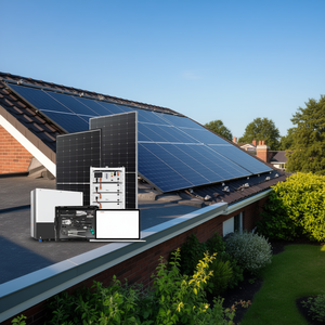 Sistema de Energía Solar SUNPLUS de 12KW, Silicio Monocristalino, Controlador MPPT, Uso Doméstico - Product Image 2