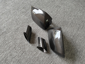 Nuovo Kit di copertura specchietto retrovisore laterale in fibra di carbonio per <span class=keywords><strong>Lamborghini</strong></span> Aventador LP700 aggiornamento include clip - Product Image 3