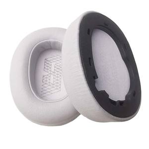 Housses d'écouteurs grises <span class=keywords><strong>de</strong></span> haute qualité, housses d'écouteurs en maille <span class=keywords><strong>de</strong></span> football pour <span class=keywords><strong>JBL</strong></span> LIVE 650, protège-oreilles pour écouteurs - Product Image 1