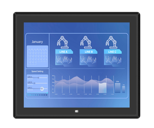 Panel <span class=keywords><strong>PC</strong></span> industriel lourd IEI PPC2-C17-ADL <span class=keywords><strong>17</strong></span> <span class=keywords><strong>pouces</strong></span> PCAP avec PCAP anti-éblouissant et anti-UV de 12ème génération - Product Image 1