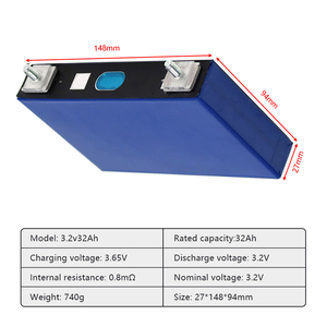 3.2V 32Ah Prismatic Lithium Ion Battery Cell LF32Ah EV Home Energy <b>Storage</b> Compatible with 22AH 56AH 280ah - Product Image 2