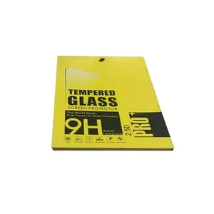 Custom Logo Oem Gehard Glas Screen Protector Karton Papier Verpakking