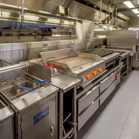 Fournisseur d'équipements de cuisine commerciale offrant une gamme complète de solutions pour la restauration de restaurants Finition mate brossée réglable