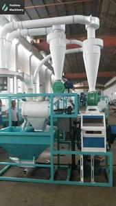 เครื่องโม่แป้งอเนกประสงค์แบบอัตโนมัติเต็มรูปแบบใช้ในเชิงพาณิชย์5ตันต่อวันสำหรับข้าวสาลีข้าวโพดและข้าวที่ FOB 3500ราคาโรงงาน USD - Product Image 4