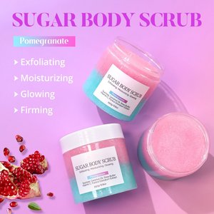 Hàn Quốc Hai Tone Cơ Thể Scrubber Tẩy Tế Bào Chết Chà 250G Unisex Skincare OEM ODM Nhà Máy Tùy Biến Dịch Vụ - Product Image 3