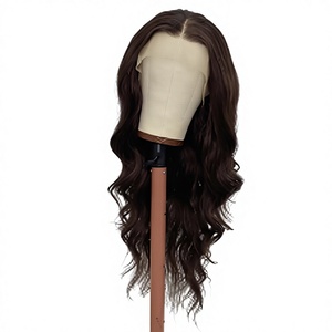 Venta al por mayor # 2 Pelucas de Cabello Humano Virgen Ondulado Marrón Oscuro HD con Encaje Frontal Transparente 13x4 13x6 - Proveedor - Product Image 1