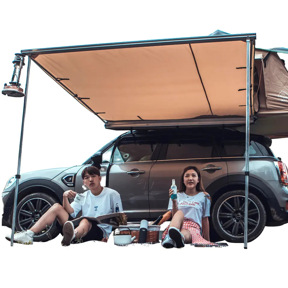 Toldo lateral de coche para acampar al aire libre, tienda de campaña de verano, cantidad mínima baja