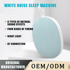 Nouvelle machine à bruit blanc D016 avec 6 sons apaisants, veilleuse pour chambre d'enfant, réveil pour adultes et bébés - Product Image 3